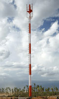 40 m Monopole Designed, Supplied and Installed for Ericsson at Bengaluru Airport, India